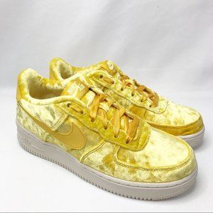 velvet yellow air force 1